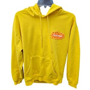 Nickelodeon Bright Yellow Hoodie Boys Size M